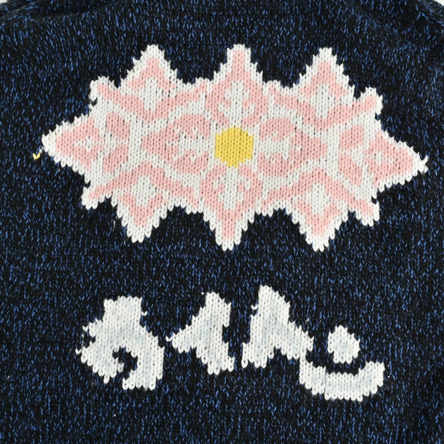 Louis Vuitton/Louis Vuitton 25Fw Nigo joint Pisces knitted jacket